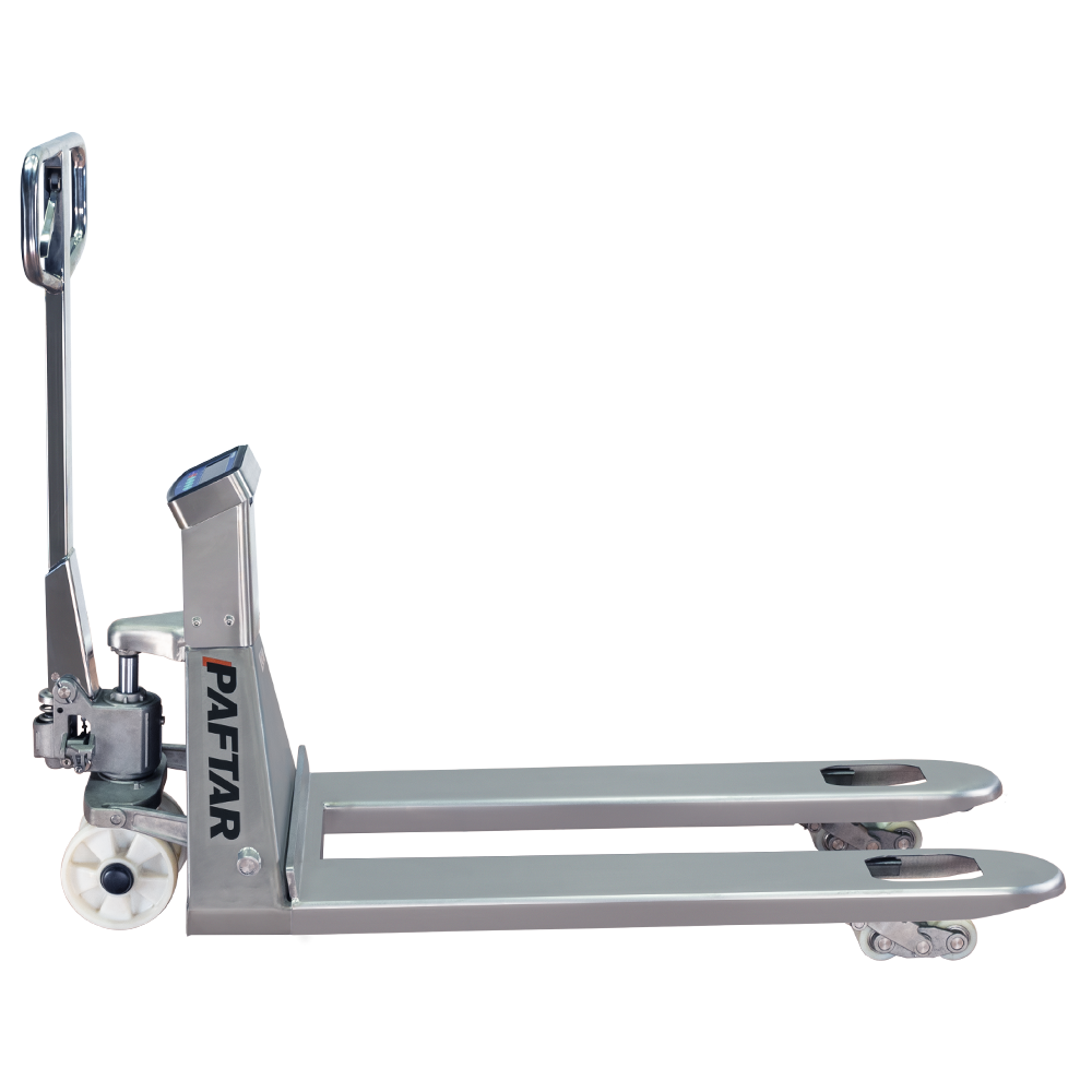 Paslanmaz Terazili Yazıcılı Transpalet 2.5 Ton